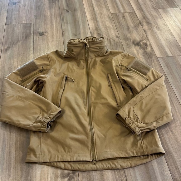 Rothco Other - Rothco Mens Spec Ops Soft Shell Jacket Coyote Brown Tactical Fleece Lined Size M